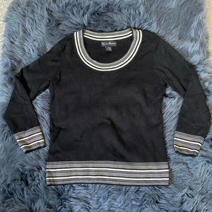 Black & White Thin Sweater